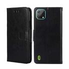 For Blackview A55 Crystal Texture Leather Phone Case(Black) - 1