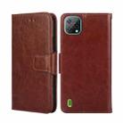 For Blackview A55 Crystal Texture Leather Phone Case(Brown) - 1