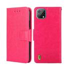 For Blackview A55 Crystal Texture Leather Phone Case(Rose Red) - 1