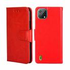 For Blackview A55 Crystal Texture Leather Phone Case(Red) - 1