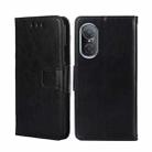 For Huawei nova 9 SE Crystal Texture Leather Phone Case(Black) - 1