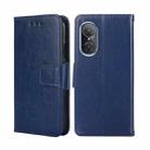 For Huawei nova 9 SE Crystal Texture Leather Phone Case(Royal Blue) - 1