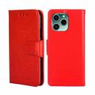 For Honor 60 SE Crystal Texture Leather Phone Case(Red) - 1