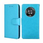 For Honor Magic4 Crystal Texture Leather Phone Case(Sky Blue) - 1