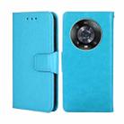 For Honor Magic4 Pro Crystal Texture Leather Phone Case(Sky Blue) - 1