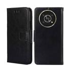 For Honor X30 5G Crystal Texture Leather Phone Case(Black) - 1