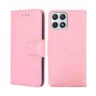 For Honor X30i Crystal Texture Leather Phone Case(Pink) - 1