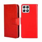 For Honor X30i Crystal Texture Leather Phone Case(Red) - 1