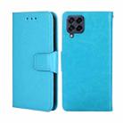 For Samsung Galaxy M53 5G Crystal Texture Leather Phone Case(Sky Blue) - 1
