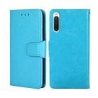 For Sony Xperia 10 IV Crystal Texture Leather Phone Case(Sky Blue) - 1