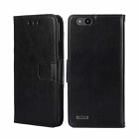 For ZTE Tempo X Crystal Texture Leather Phone Case(Black) - 1