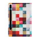 For Samsung Galaxy Tab S8 / Tab S7 Painted Voltage Pen Slot Tablet Smart Case(Fantasy Cube) - 3