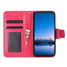 For Xiaomi Poco X4 Pro 5G Crystal Texture Leather Phone Case(Rose Red) - 3
