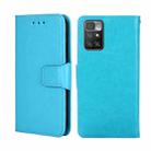 For Xiaomi Redmi 10 Crystal Texture Leather Phone Case(Sky Blue) - 1