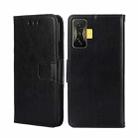 For Xiaomi Redmi K50 Gaming Crystal Texture Leather Phone Case(Black) - 1