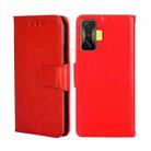 For Xiaomi Redmi K50 Gaming Crystal Texture Leather Phone Case(Red) - 1