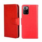 For Xiaomi Redmi Note 10 Pro 5G CN Version Crystal Texture Leather Phone Case(Red) - 1