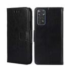 For Xiaomi Redmi Note 11 4G Global/11S Crystal Texture Leather Phone Case(Black) - 1