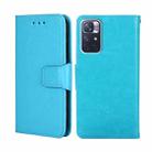 For Xiaomi Redmi Note 11 5G/Poco M4 Pro 5G Crystal Texture Leather Phone Case(Sky Blue) - 1