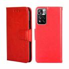 For Xiaomi Redmi Note 11 Pro 5G/11 Pro+ 5G Crystal Texture Leather Phone Case(Red) - 1