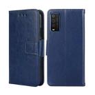 For TCL 205 Crystal Texture Leather Phone Case(Royal Blue) - 1