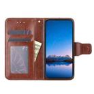 For Ulefone Note 13P Crystal Texture Leather Phone Case(Brown) - 3