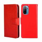 For Ulefone Note 13P Crystal Texture Leather Phone Case(Red) - 1