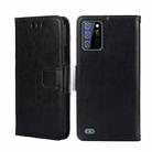 For Oukitel C25 Crystal Texture Leather Phone Case(Black) - 1