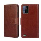 For Oukitel C25 Crystal Texture Leather Phone Case(Brown) - 1