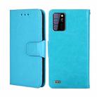 For Oukitel C25 Crystal Texture Leather Phone Case(Sky Blue) - 1