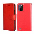 For Oukitel C25 Crystal Texture Leather Phone Case(Red) - 1