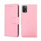 For UMIDIGI A11 Crystal Texture Leather Phone Case(Pink) - 1