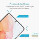 50 PCS 0.18mm 9H 2.5D Tempered Glass Fingerprint Unlock Film For Samsung Galaxy S21 5G - 3
