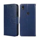 For Alcatel Axel / Lumos Crystal Texture Leather Phone Case(Royal Blue) - 1