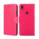 For Alcatel Axel / Lumos Crystal Texture Leather Phone Case(Rose Red) - 1