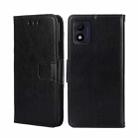 For Alcatel 1B 2022 Crystal Texture Leather Phone Case(Black) - 1