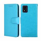 For Alcatel 1B 2022 Crystal Texture Leather Phone Case(Sky Blue) - 1