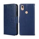 For Kyocera KY-51B Crystal Texture Leather Phone Case(Royal Blue) - 1