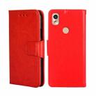 For Kyocera KY-51B Crystal Texture Leather Phone Case(Red) - 1
