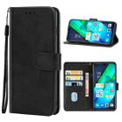 For Infinix Note 12 G96 Leather Phone Case(Black) - 1