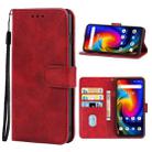 For UMIDIGI F3 4G/F3 5G/F3 SE/F3S Leather Phone Case(Red) - 1