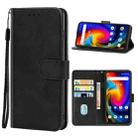 For UMIDIGI F3 4G/F3 5G/F3 SE/F3S Leather Phone Case(Black) - 1