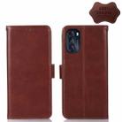 For Motorola Moto G 2022 5G Crazy Horse Top Layer Cowhide Leather Phone Case(Brown) - 1