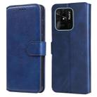 For Xiaomi Redmi 10C 4G Classic Calf Texture Flip Leather Phone Case(Blue) - 1