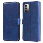 For Nokia G21 / G11 Classic Calf Texture Flip Leather Phone Case(Blue) - 1