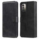 For Nokia G21 / G11 Classic Calf Texture Flip Leather Phone Case(Black) - 1