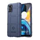 For Motorola Moto E32 Full Coverage Shockproof TPU Phone Case(Blue) - 1