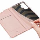 For Xiaomi Poco F4 GT DUX DUCIS Skin Pro Series Horizontal Flip Leather Phone Case(Rose Gold) - 6