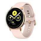 S30 1.28 inch TFT Screen Smart Wristband, Support Body Temperature Monitoring/Sleep Monitoring(Rose Gold Silicone) - 1