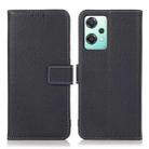 For OnePlus CE 2 Lite 5G Litchi Texture Horizontal Flip Leather Phone Case(Dark Blue) - 1